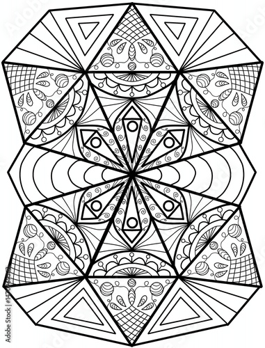 black and white abstract background