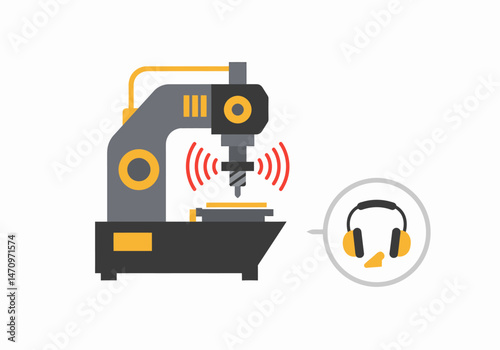 Metal Milling Machine Safe Ear Protection Industry