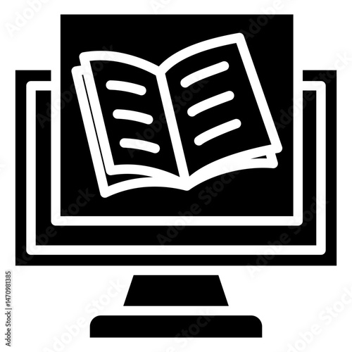 Digital Book Icon