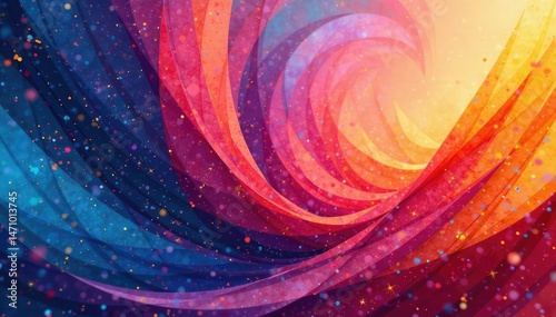 Geometric shapes, overlapping lines creating intricate abstract designs, minimalist, art