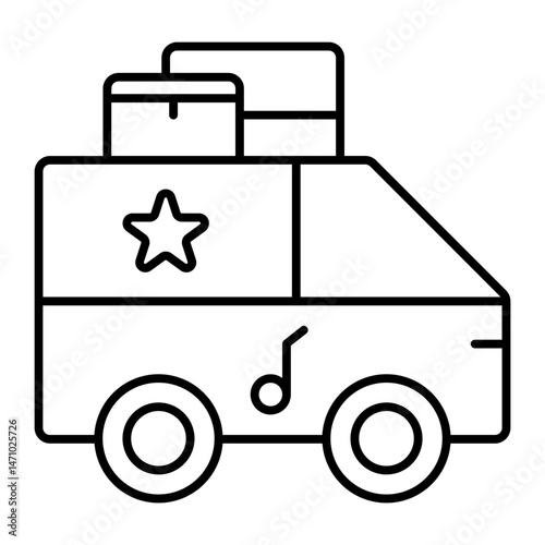 car outline icon