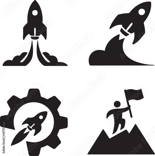  a symbolic rocket representing business growth or startup success