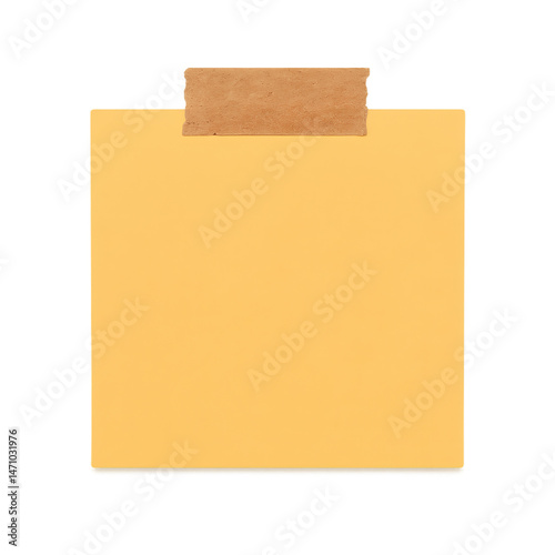 Sticky Note Isolated