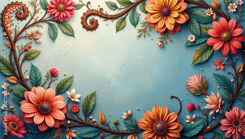 Soft, continuous paisley design, muted tones, subtle texture, wallpaper, background, textile