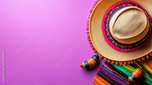 mexican egg cactus background with space for text