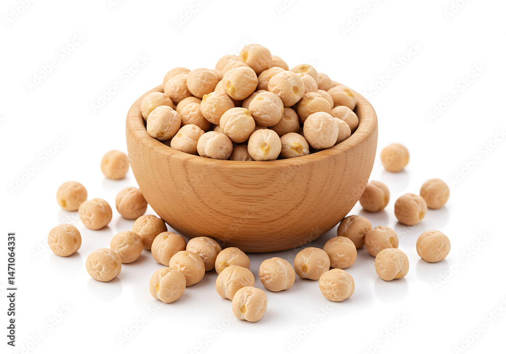 Wooden bowl with hazelnuts Wooden bowl with hazelnuts