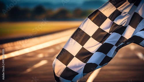 Checkered Flag at the Finish Line, Racing Success
