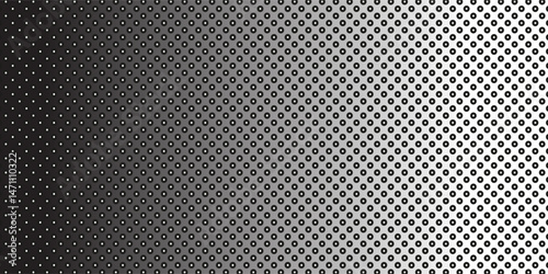 grunge Halftone white and black dots pattern and black gradient grunge texture background. Dotted line comic sport style vector illustration
