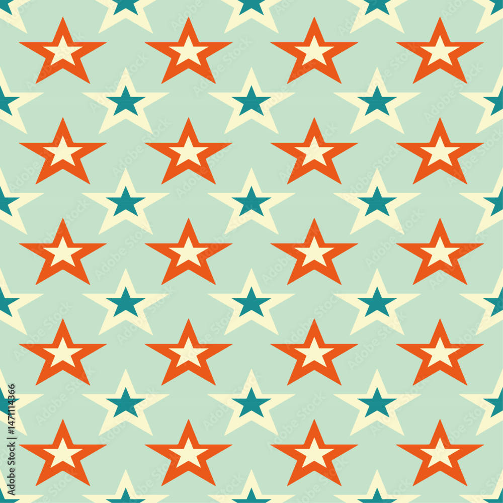 Obraz premium seamless geometric pattern texture