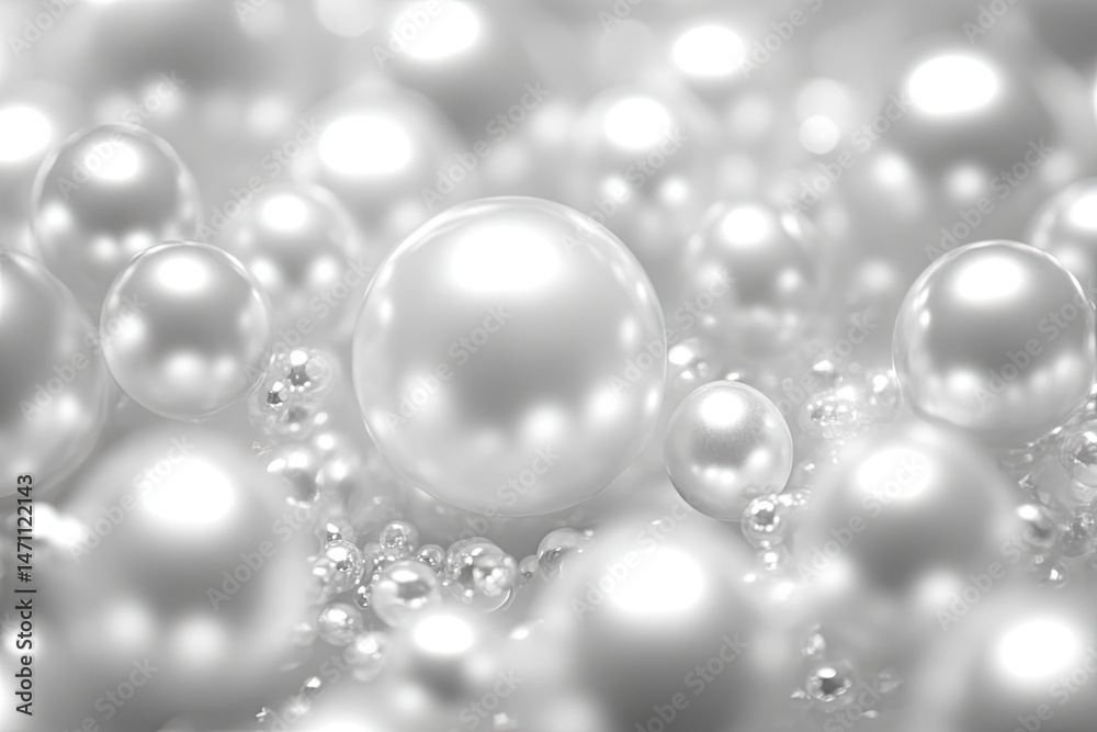 custom made wallpaper toronto digitalGentle silver-pearl gradient stylish tone