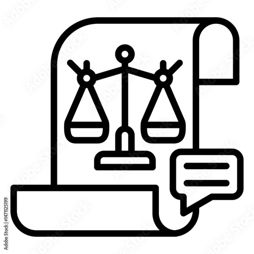 Legal Counsel Icon