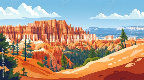 Bryce Canyon National Park Vista. (1)