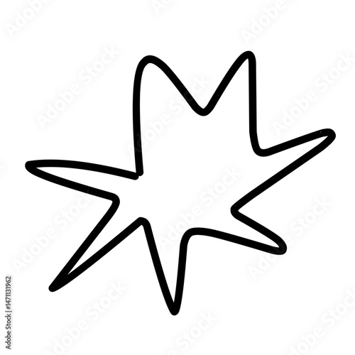 Line movement effect vector element