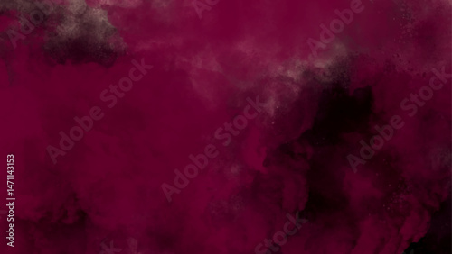 Abstract cosmic pink hand drawn multicolor texture water color painted