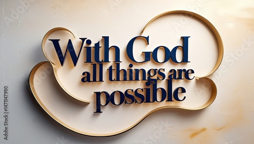 Beautiful Script Typography Thankful Gratefuf Blessed on Elegant Background
