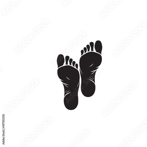 Foot Silhouette Vector Set

Black and White Foot Icons

Vector Footprint Outline Collection