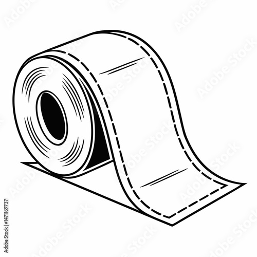 film roll vector illustration
