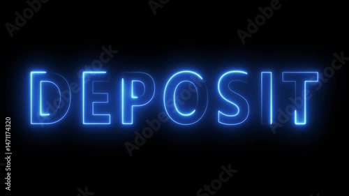  Promotion business text animation.