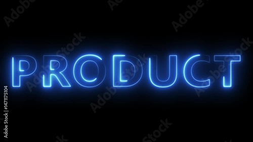  Promotion business text animation.