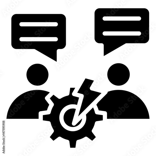 Conflict Resolution Icon
