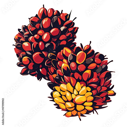 red palm fruit