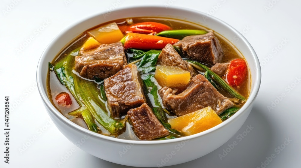 Beef stew in a bowl Beef stew in a bowl