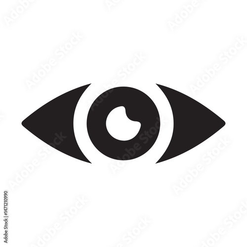 eye icon vector