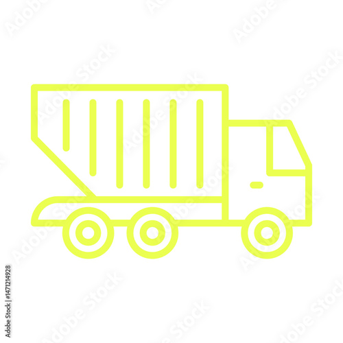 Dump Truck icon design