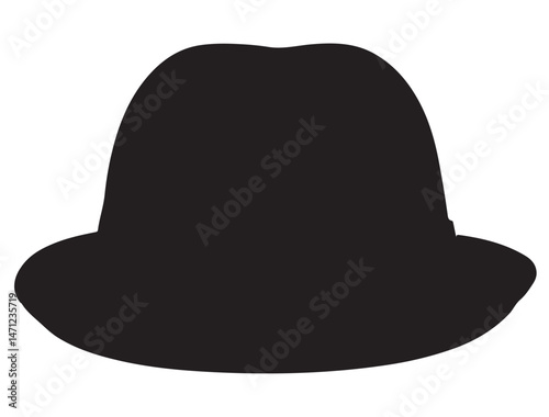 DETECTIVE HAT SILHOUETTE
