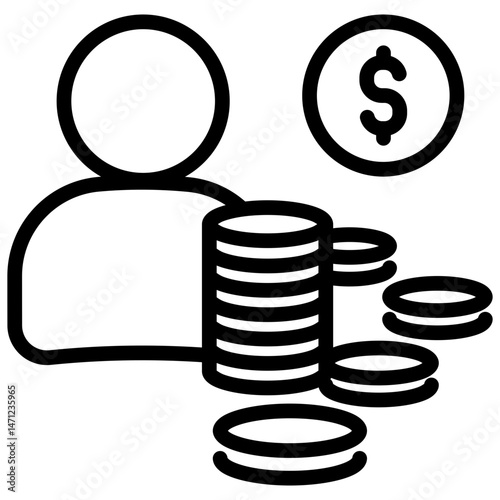 Creditors Outline Icon