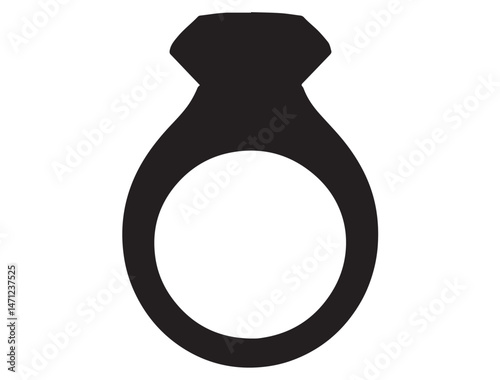 DIAMOND RING SILHOUETTE