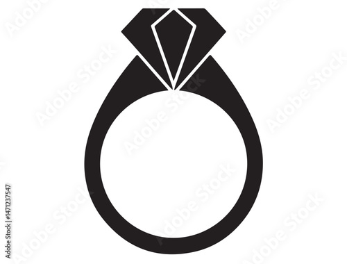  DIAMOND RING SILHOUETTE