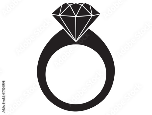  DIAMOND RING SILHOUETTE