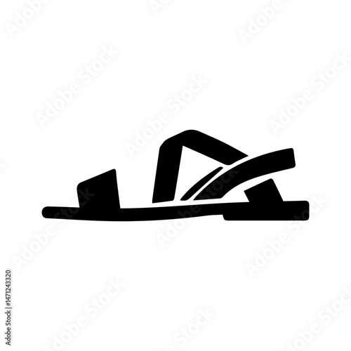jandal glyph icon