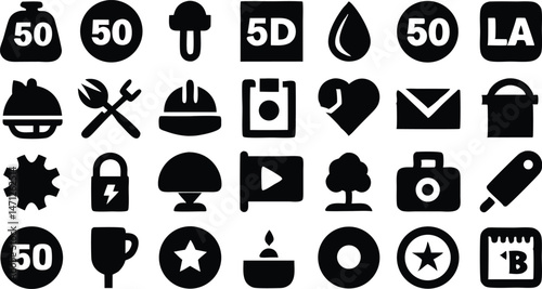 Set of editable stroke chocolate outline icons showcasing a variety of chocolate-themed elements for digital illustrations