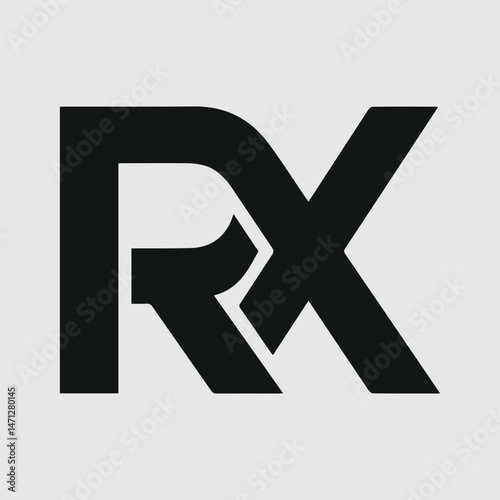 Rx pad template. Medical regular prescription form.