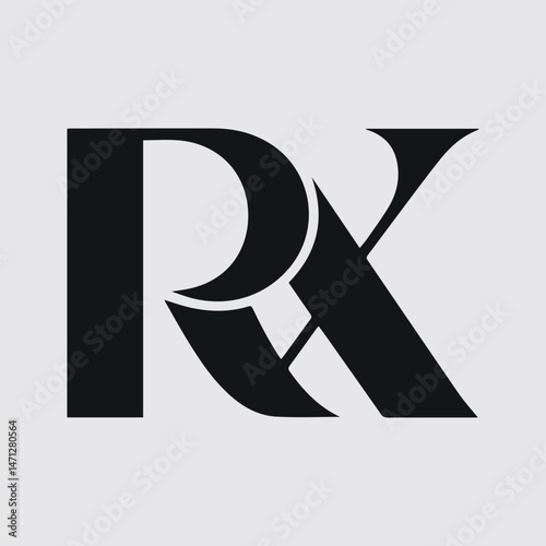 Rx pad template. Medical regular prescription form.