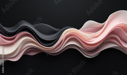 Abstract background with smooth color transitions and soft flowing shapes, ideal for modern backgrounds, wallpapers, or digital designs.