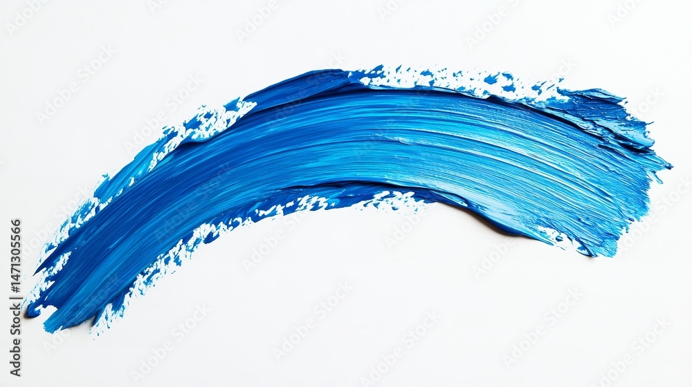 Vibrant Blue Acrylic Paint Stroke Artistic Texture Abstract Swirl Modern Canvas Design Creative Background Fluid Vibrant Blue Acrylic Paint Stroke Artistic Texture Abstract Swirl Modern Canvas Design Creative Background Fluid