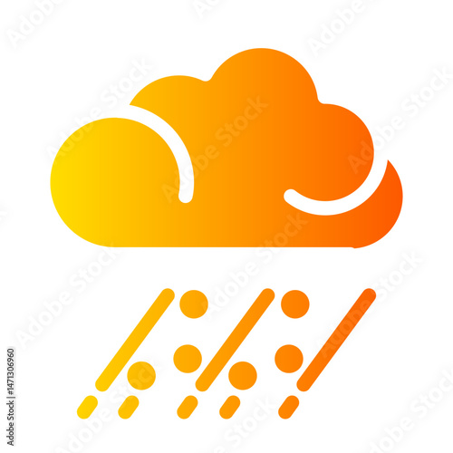 hail gradient icon