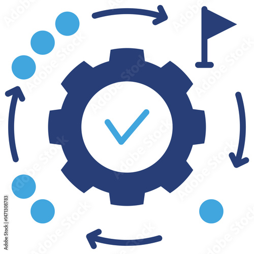 Phases Two Color Icon