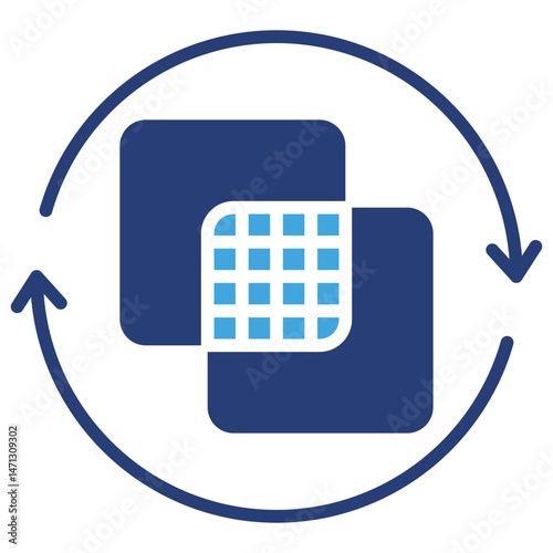 Opacity Two Color Icon