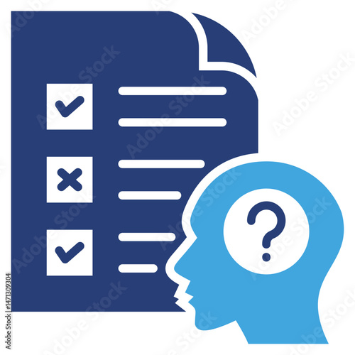 Hypothesis Two Color Icon