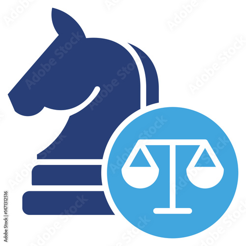 Strategy Two Color Icon