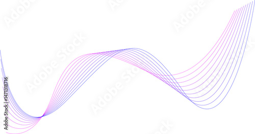 abstract colorful wave background