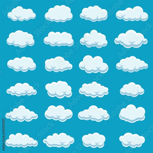 Cloud filled vector sign Cloud icon.