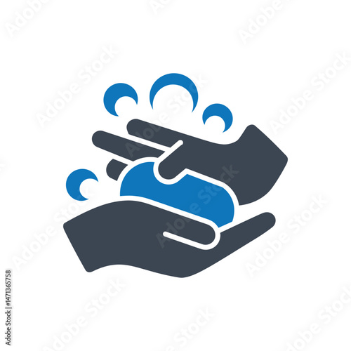 Hand Washing Hygiene Icon