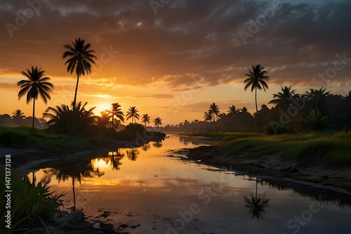 Where golden sunsets kiss the ocean, and palm trees whisper peace—escape to a world of tropical beauty, serene reflections, and nature’s calm embrace