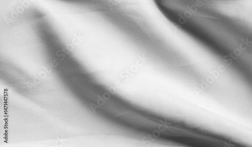 Tableau sur toile Black background texture fabric fiber crumpled grain dark cotton fine cloth pattern grunge textile canvas linen nylon grey abstract polyester material vintage, empty surface soft