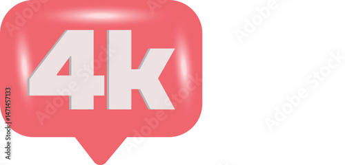 User follower icons social media notification icon in speech bubbles vector illustration